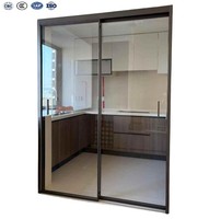 Ventanas y Puertas Corredizas Modernas de Aleación de Aluminio con Vidrio Templado Insonorizante para Uso Exterior