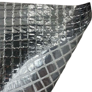 Membrane isolante laminée ignifuge en <span class=keywords><strong>tissu</strong></span> tissé avec dos en feuille d'aluminium - Product Image 3