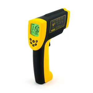 Capteur intelligent AR872D + -50 à 1150C Thermomètre infrarouge infrarouge numérique sans contact Thermomètre infrarouge laser Température mètre