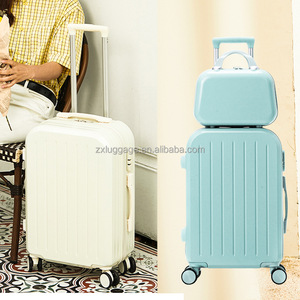 20 24 28 Inch Du Lịch Vali Trên Bánh Xe Spinner Lăn Hành Lý Đặt 14Inch Mang Theo Trên Cabin Xe Đẩy Hành Lý Túi Phụ Nữ Hành Lý Đặt - Product Image 1