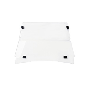 Pare-brise en acrylique transparent 4 mm pour voiturette de golf <span class=keywords><strong>EZGO</strong></span> TXT OLIVER 1994-2013, pièces de rechange avec garantie d'un an pour la modernisation et la mise à niveau - Product Image 2