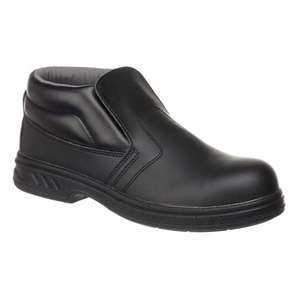 PORTWEST - FW83BKR43 Steelite S2 black slip on safety <b>boot</b> - EAN 5036108218592 SAFETY SHOES AND SAFETY <b>TRAINERS</b> - Product Image 1