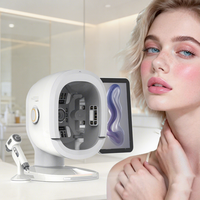 3D AI Magic Mirror Bitmoji HD Skin Analysis Machine Professional Full Face Skin Moisture Blackhead Detection UV Skin Analyzer