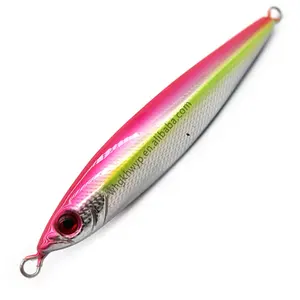 100g Metal Jig Lure Fast Fall Luminous Japan Quality Slider Saltwater Fishing Lures