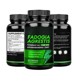 Oem Tongkat Ali Koffie Malaysia Maca Man Power Energieleverancier Capsules Extract Zaden Fadogia Agrestis Capsule