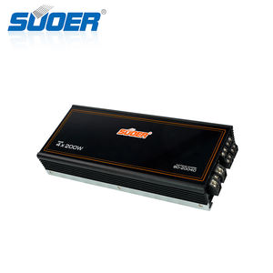 Amplificador de Coche Profesional BD-200.4 de 2400W y 4 Canales, 12V Clase D, <span class=keywords><strong>1200</strong></span> Watts <span class=keywords><strong>RMS</strong></span>, Alto Rendimiento, Crossovers - Product Image 6