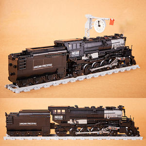 Juguetes creativos para niños <span class=keywords><strong>Bigboy</strong></span> Track Classic Steam Train Building Block Diy Track Building Blocks - Product Image 3