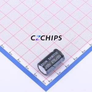 EGY477M1HI20RRSHP Through-Hole Aluminum Electrolytic <b>Capacitor</b> Through hole,D12.5xL20mm 470uF 20% 50V 5mm - Product Image 1