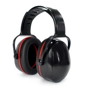 Sıcak satış rahat kablosuz kulaklıklar yumuşak ses yalıtımı ve işitme koruması için güvenlik koruma şapkalar