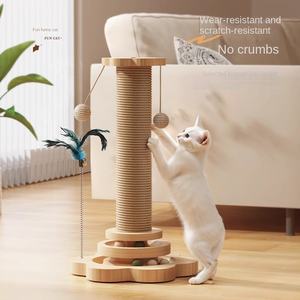 Rastrelliera da arrampicata per gatti antisali antiusura per gatti giocattolo verticale resistente ai rottami per animali domestici fornisce alberi per gatti e graffi - Product Image 4