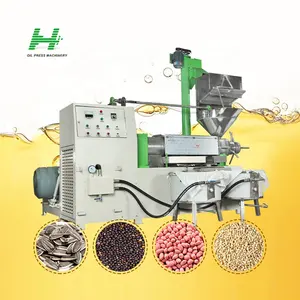 sesame oil cold press machine oil pressers press machine for extracting With continuous feeder and vacuum oil filter