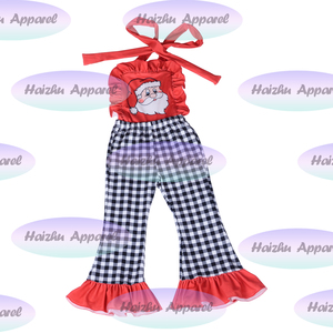 Mono de Tirantes para Niña Af-2 para el Día de San Valentín, Mono de Punto con Estampado y Volantes, Transpirable - Product Image 3