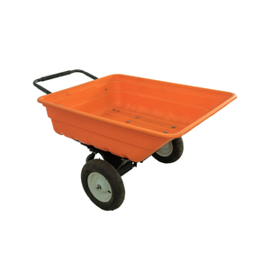 Chariot à benne basculante robuste, chariot utilitaire, remorque de jardin ATV, brouette à deux roues - Product Image 5