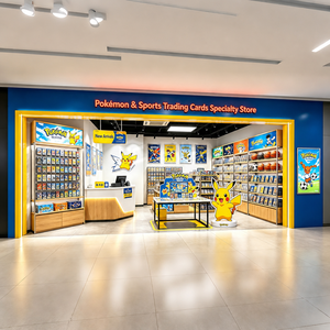Meubles de présentation personnalisés pour centres commerciaux, magasins de jouets, boîtes mystères, cartes à collectionner sportives, vitrines créatives pour boîtes mystères, design de magasin - Product Image 2