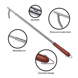 Anjuke tùy chỉnh thép không gỉ hố lửa lò sưởi dài Poker cho trong nhà và ngoài trời - Product Image 1