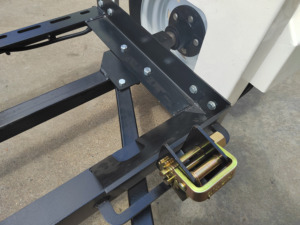 Remolque de coche con plataforma rodante con guardabarros - Product Image 4