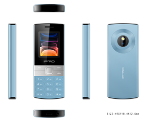 Teléfono Móvil IPRO de 1.77 Pulgadas con Carga Tipo C, Función 2G, Resistente y Confiable, Ideal <span class=keywords><strong>para</strong></span> Personas <span class=keywords><strong>Mayores</strong></span> - Product Image 2