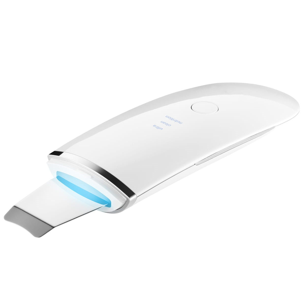 Частная торговая марка, водонепроницаемый беспроводной ультразвуковой скруббер для пилинга кожи