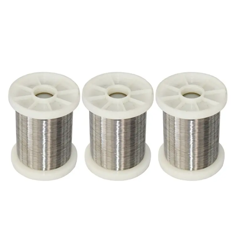 Cr20Ni80 Nickel Chrome X20H80 Nichrome 80 20 Fil de nickel résistant au chauffage