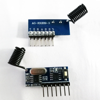 Module de décodage de récepteur à distance, module de récepteur, code d'apprentissage à distance EV1527, 433mhz