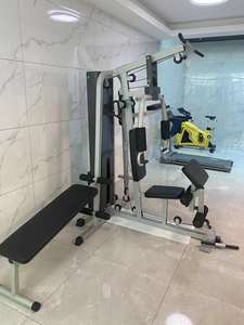 Appareil de <span class=keywords><strong>musculation</strong></span> multi-stations 3 postes |   Machine d'entraînement musculaire multi-utilisateurs pour <span class=keywords><strong>la</strong></span> <span class=keywords><strong>maison</strong></span> et le commerce - Product Image 4