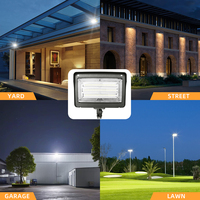 Projecteur LED 15W 50W 100W 150W 200W SMD avec support d'articulation Éclairage extérieur étanche Projecteur LED de qualité IP65
