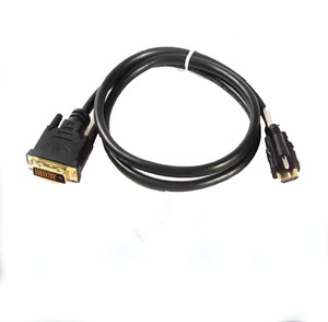 Độ phân giải cao tiêu chuẩn HD Mi Nam để DVI nam cáp với vít mạ Vàng vít hơi say cố định hd-mi để DVI Cáp - Product Image 2