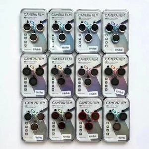 Kim Loại Vòng Máy Ảnh Ống Kính Bảo Vệ Glass Đối Với <span class=keywords><strong>iPhone</strong></span> 16 13 14 15 Pro Max Full Bìa Máy Ảnh Bảo Vệ Cho <span class=keywords><strong>iPhone</strong></span> 14 15 Cộng Với 13 Mini - Product Image 1