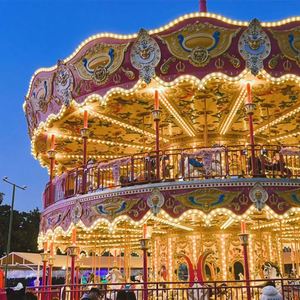 Manège en fibre de verre pour enfants et adultes, pour parcs d'attractions intérieurs/extérieurs, centres commerciaux et usage domestique - Product Image 1