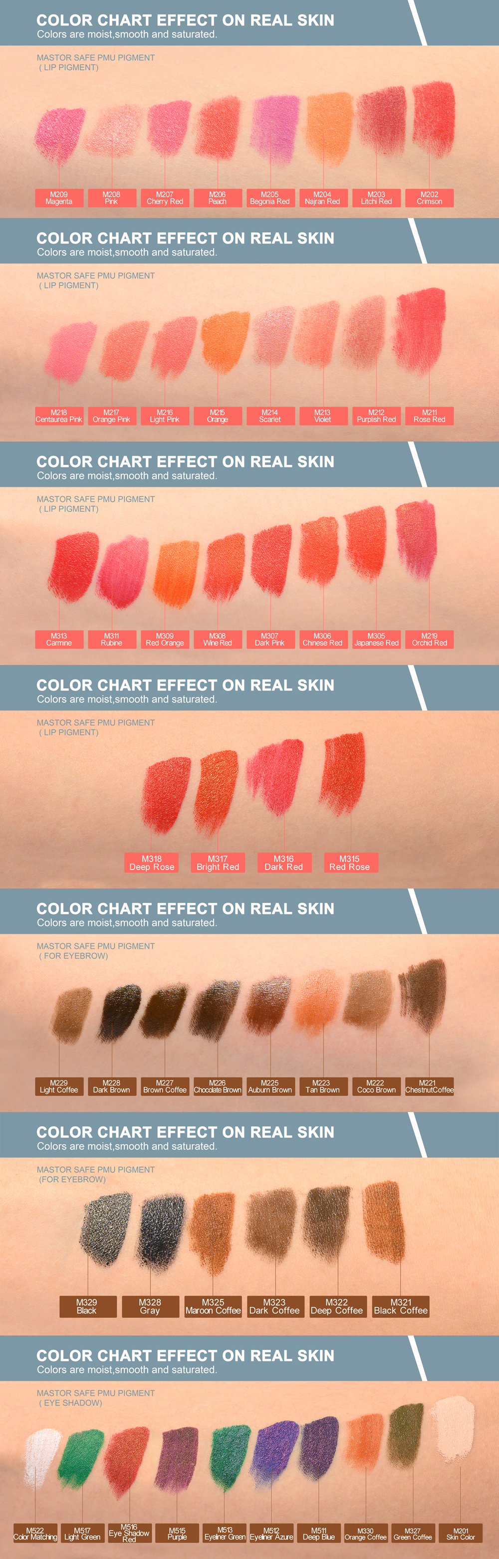 52kinds of colors, please consult me