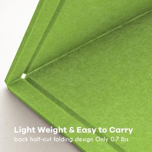 Bảng thông báo lớn-trang trí tường cảm thấy bảng nút chai-Có thể gập lại tự dính, nhẹ và phong cách - Product Image 3