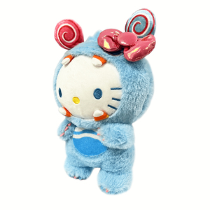 Peluche confortable pour filles, série fruits, mignonne, en forme de <span class=keywords><strong>dragon</strong></span> avocat à trois yeux, Halokitty, bleu, vert, rose, 3 couleurs au choix - Product Image 6