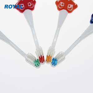 Cepillo de dientes de plástico con forma de animal para niños de estilo clásico, cepillo de dientes de plástico con logotipo Oem - Product Image 2