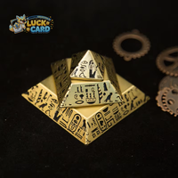 YJ Best-Selling Ancient Egyptian Desktop Fidget Spinner Pyramid Ornament