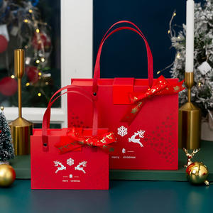 2024批发奢侈品热卖纸袋盒圣诞礼品盒包装圣诞礼品盒 - Product Image 2