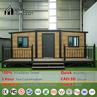 Meilleures ventes : Logement mobile de style luxe léger 20 pieds 40 pieds, structure en acier modulaire, conteneur extérieur extensible