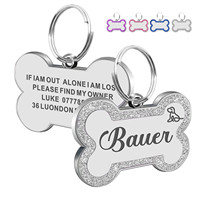 Traqueur GPS personnalisé de luxe pour animaux de compagnie qualité Airtags Mini Gps Tag pour le suivi des chiens Système de positionnement mondial en nylon pour Amazon