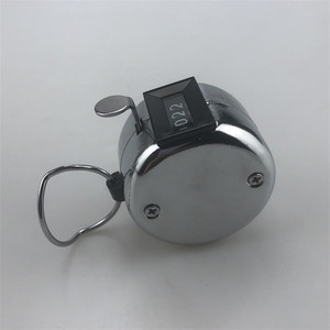 Haonan Department Store Hand Tally Counter Metal Manual Mechanical 101 Model Seven Segment Display Non Resettable - Product Image 5