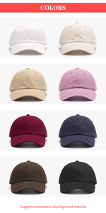 Gorra de béisbol sin estructura de 6 paneles estilo deportivo unisex, sombrero bordado personalizado 'Dad' Hat Vintage Flair Terry Cotton Soft Hip <span class=keywords><strong>Hop</strong></span> - Product Image 4