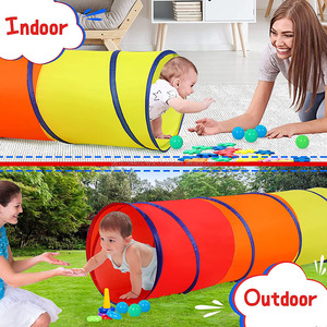 Túnel de juego plegable para niños pequeños, carpa plegable para bebés, túnel de gateo para interiores y exteriores, juguete para niños - Product Image 4