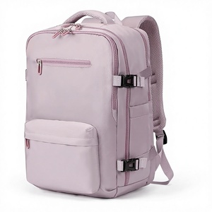 กระเป๋าเป้สะพายหลังใส่แล็ปท็อปยีนส์แบบยูนิเซ็กซ์ 17 นิ้ว สำหรับใช้งานทั่วไป เดินทาง ทำงาน เดินป่า ธุรกิจ ได้รับการรับรองจากสายการบิน ปิดด้วยซิป (สีกากี) - Product Image 1