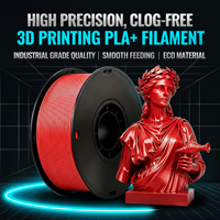 Harga Pabrik PLA+ PLA Plus Filamen Printer 3D 1.75mm 1KG FDM Material Ketangguhan Tinggi Lebih Kuat Dari PLA Standar Permukaan Halus
