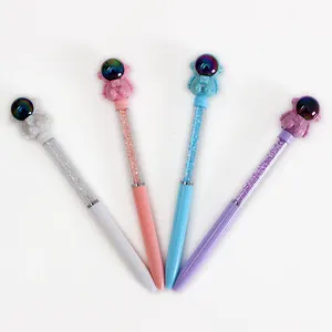 O Q Crystal Pens With Custom LOGO Luxury Ball Pen Blue 0.7mm Wholesale For Studnts School Stationery Office Supplier