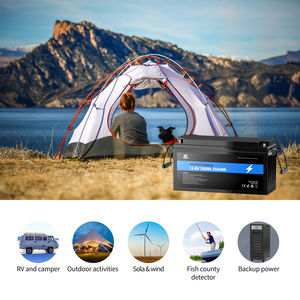 Batteries au phosphate de fer et de lithium Melasta OEM 12V 24V 100Ah 200Ah, batterie 12V pour camping-car/UPS/solaire - Product Image 6