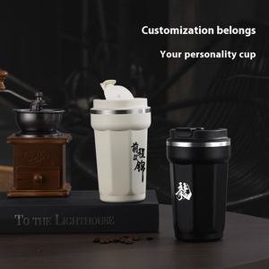 304 acier inoxydable Portable voiture isolation sous vide tasse chaude thermique bouteille d'eau voiture aspiration bouteille d'eau - Product Image 4