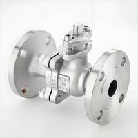 Válvula de Bola de Acero Inoxidable 304/316 CF8M CF8 ASME WCB-150LB/300LB/600LB DN40 con Brida para Control de Petróleo y Gas OEM