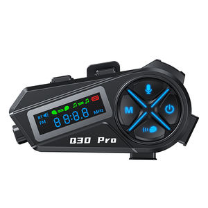 Q30 PRO helm Intercomunicador Moto helm motor tahan air interkom dengan berbagi musik dan Radio FM - Product Image 1