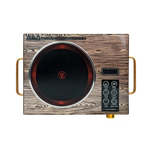 Đầy màu sắc hồng ngoại nồi xách tay cảm ứng điều khiển Glass Bảng điều chỉnh với xử lý sưởi ấm gốm phụ tùng bao gồm - Product Image 5