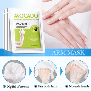FAYANKOU Avocat Gelée de Pétrole Nourrissant Éclaircissant Masque pour les Mains Hydratant Main Gants Hydratants Masque pour les Mains Sèches Craquelées - Product Image 2