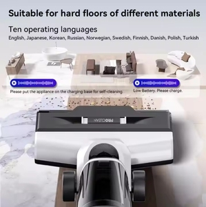 <span class=keywords><strong>Proclean</strong></span> Aspirateur sans fil Bâton à main sans fil Laveuse de sol portable Vadrouille électrique sèche et humide Type Cyclone Filtre à eau Manuel - Product Image 5